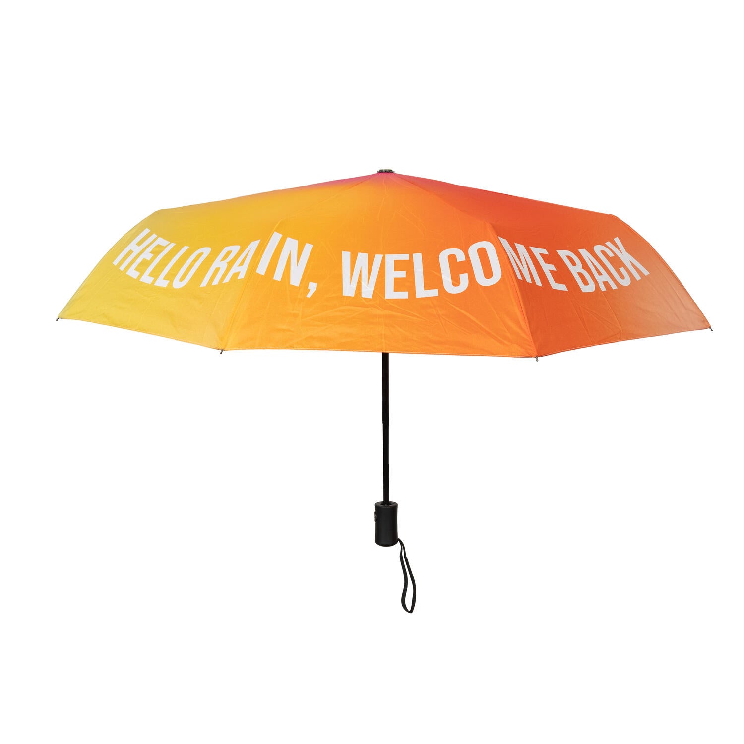 Hello Rain, Welcome Back foldbar paraply - Multicoloured